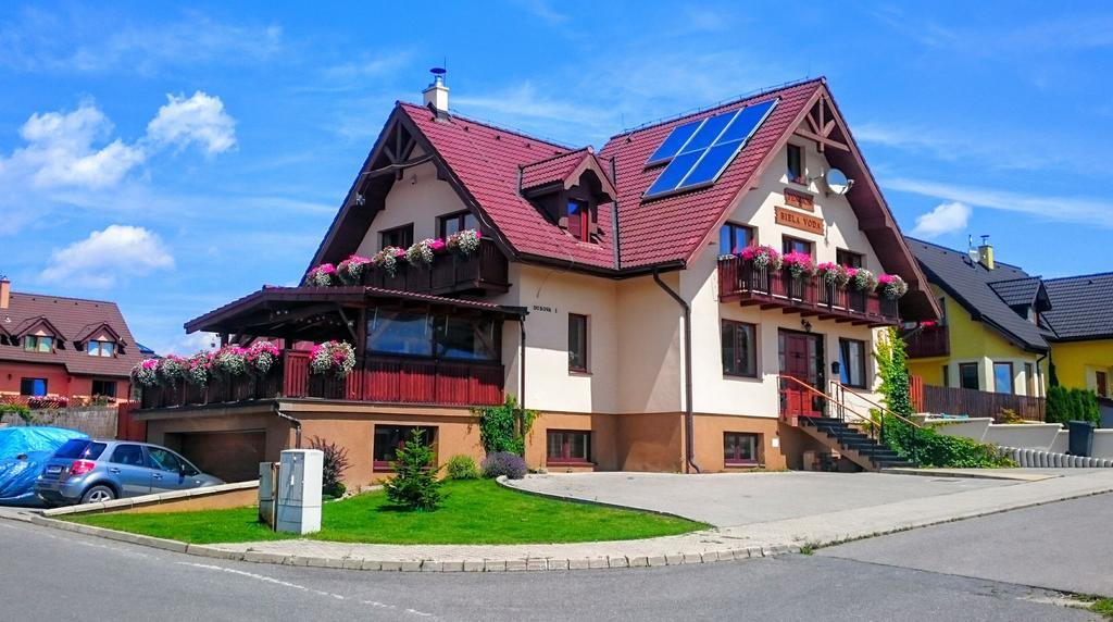Penzion Biela Voda Vel'ka Lomnica Exteriör bild
